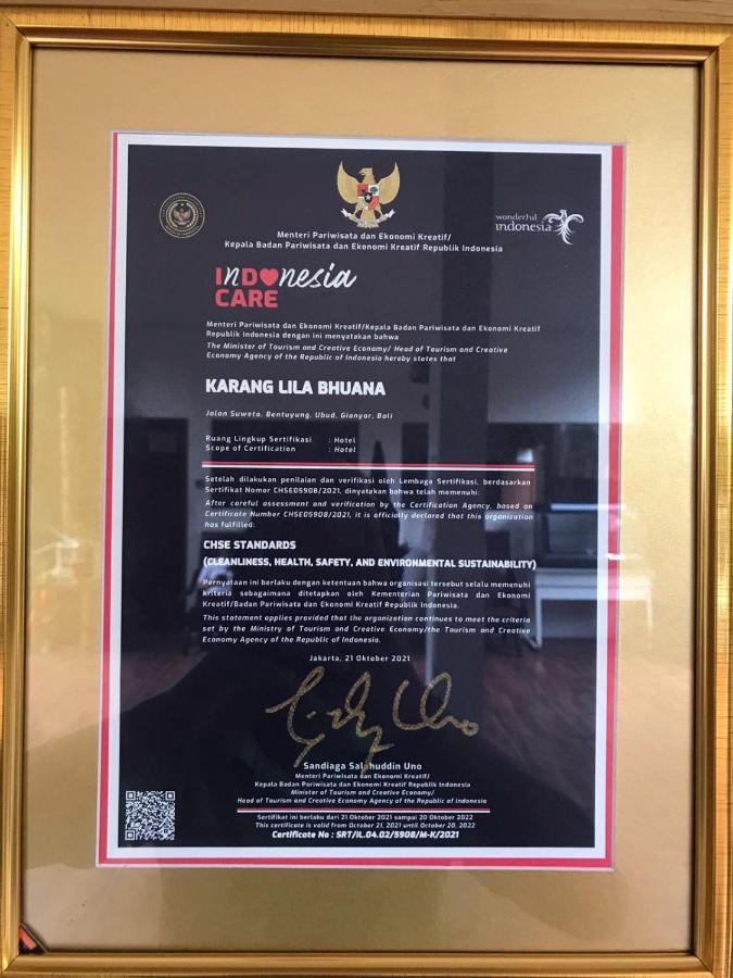 Karang Lila Bhuana Ubud 外观 照片